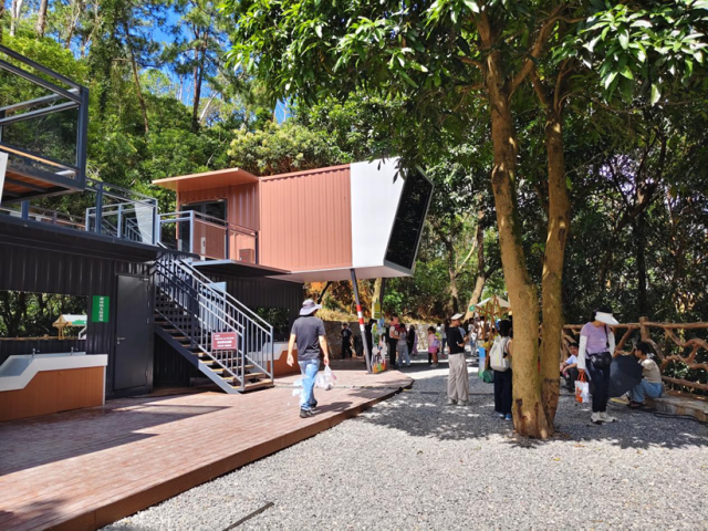 长坑水库郊野公园驿站。（受访者供图）