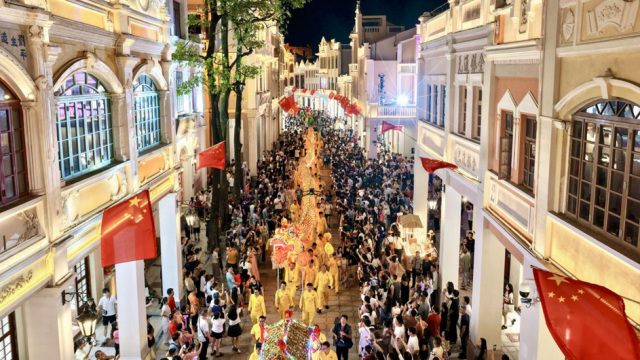 香山古城焕新归来。（受访者供图）