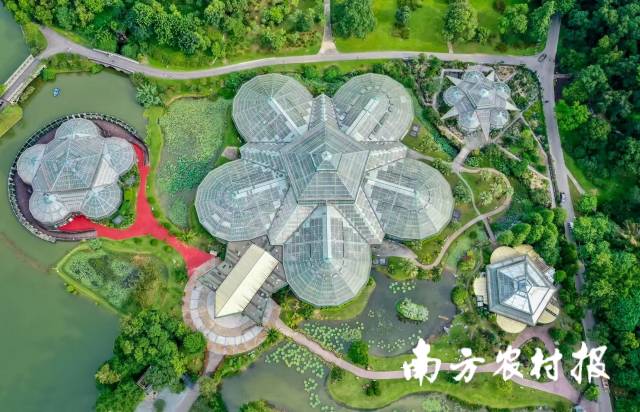 航拍华南国家植物园