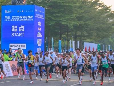 AI抓拍瞬间，乡音加油助威……2025深圳马拉松洋溢智慧与温情