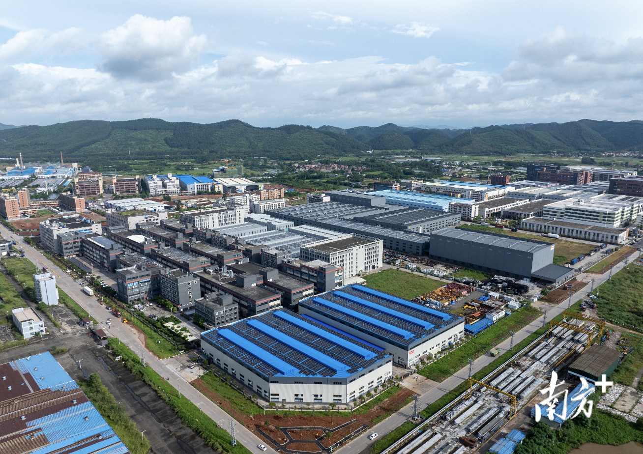 高端新材料产业园。高明招商供图