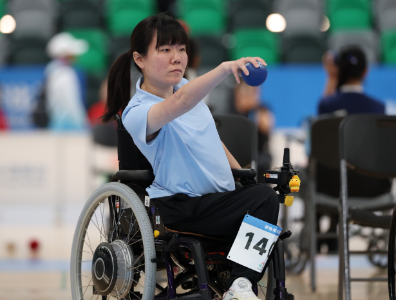 残特奥会硬地滚球项目开赛，广东派出历届最大规模参赛队伍