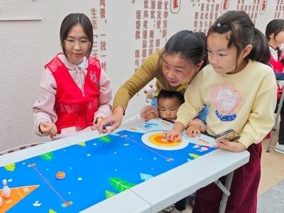 黄花岗街云鹤社区：游园聚暖传关爱，“双百”社工护童心飞扬