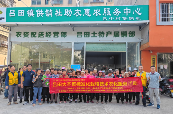 广州市供销合作总社创建三维驱动模式,健全公共型农业社会化服务体系