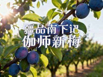 视频｜疆品南下记：伽师新梅