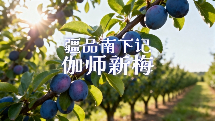 视频｜疆品南下记：伽师新梅
