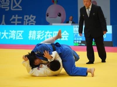 残特奥会柔道比赛，广东队两金四银收官