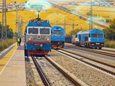 3.5万吨级重载群组列车全球首次“神同步” | AI画时景