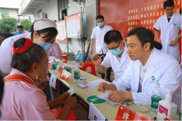 义诊活动。