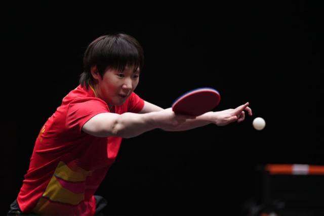 12月14日，王曼昱在比赛中。新华社记者 吕小炜 摄