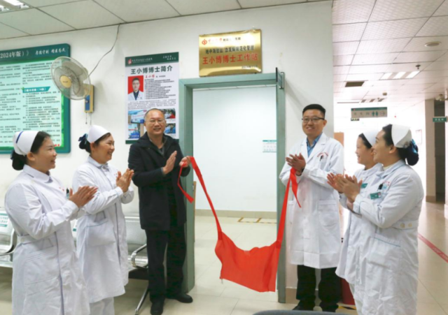 王小博博士工作站在百色市田阳区人民医院揭牌成立