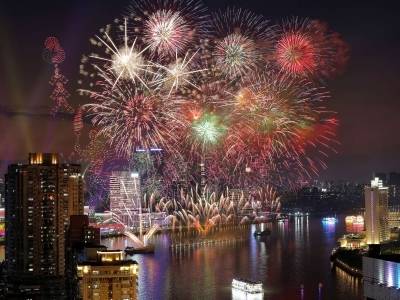 白鹅潭春节烟花汇演继续！广州发布新春十大主题文旅活动