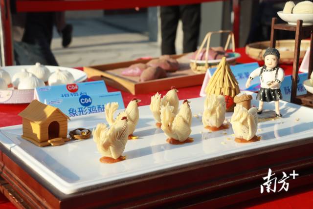 点心美食外观别具一格。 南方拍客 赵钰慧 供图