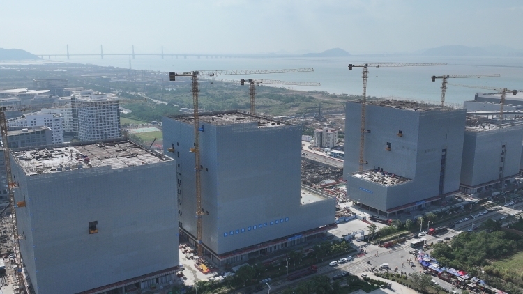 实景来了！琴澳创新产业园一标段封顶，澳门品牌“横琴生产”空间将就位