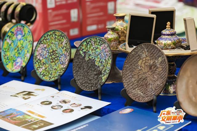 广州景泰蓝展位展品