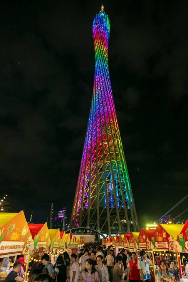 从早到晚，人潮不停。 