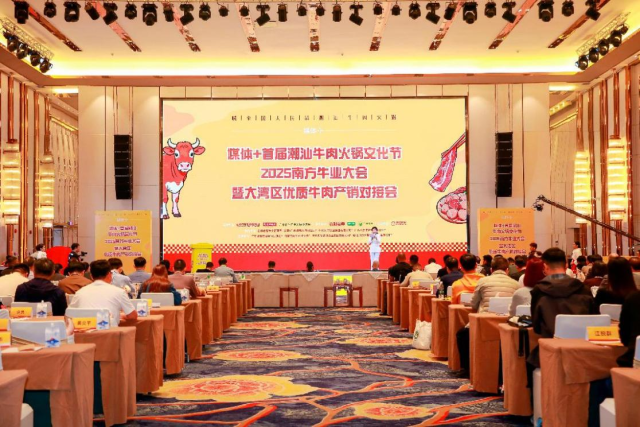媒体+首届潮汕牛肉火锅文化节活动现场