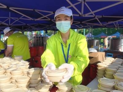 给你一碗咸汤圆！江门马拉松赛的“冬至仪式感”拉满了