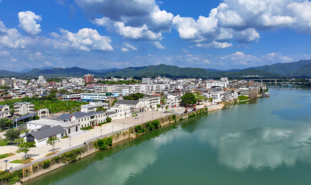 位于丙雁松片区的松口古镇焕然一新