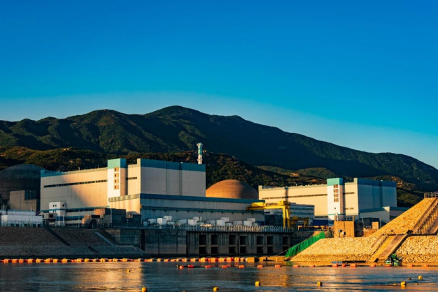 台山核电机组。（图源：“台山核电”公众号）