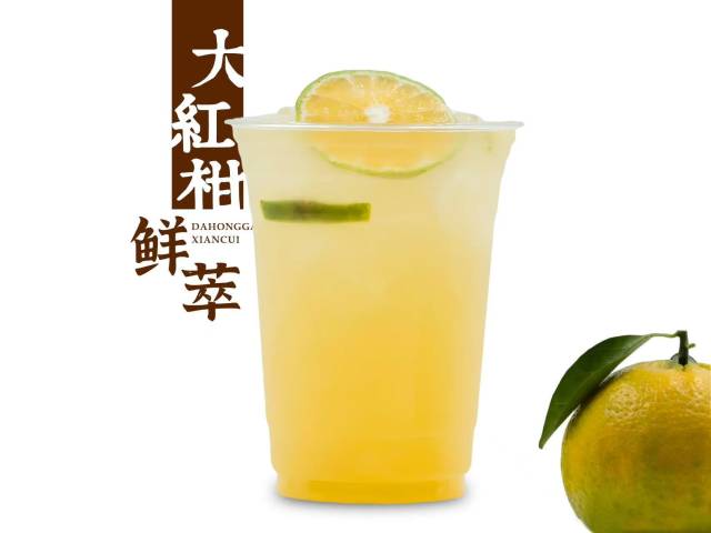 侨宝大红柑鲜萃茶饮