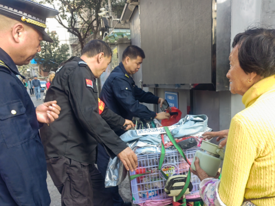 政企联动显成效！黄花岗街81号大院游商整治初战告捷