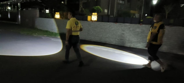 刘选仁奔走在寻人路上。（受访者供图）