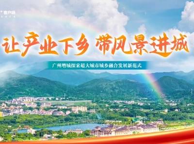 让产业下乡，带风景进城｜慧眼看增城