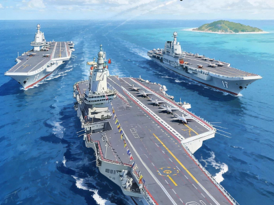 福建舰入列，三航母时代到来！ | AI画时景