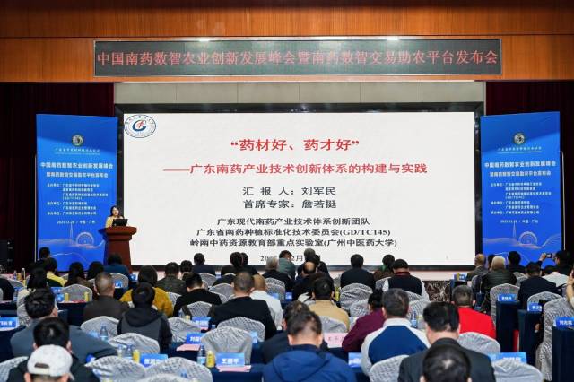 广东省南药产业技术体系创新团队专家刘军民。