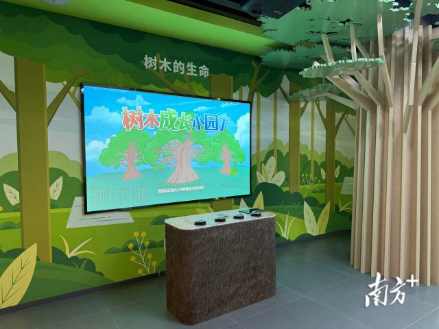 互动装置。 南方+ 卢逸轩 拍摄