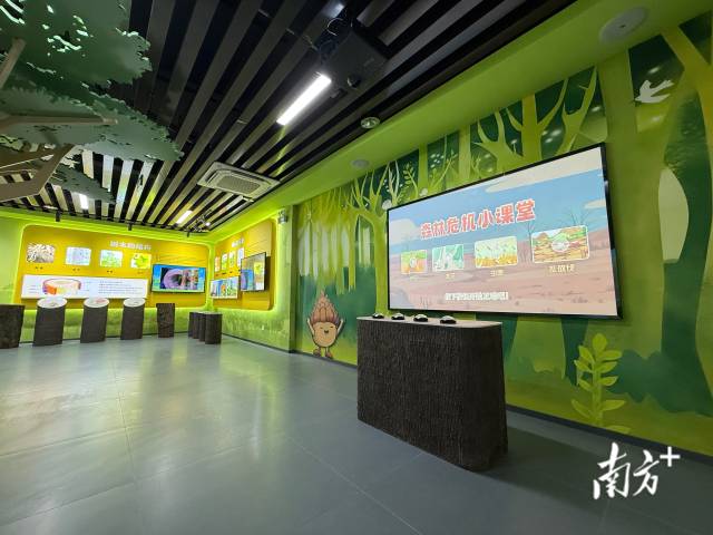 互动装置。 南方+ 卢逸轩 拍摄