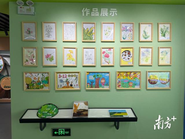 学生艺术作品展示。 南方+ 卢逸轩 拍摄