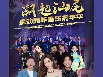 汕尾跨年音乐嘉年华明星来“炸场”！最后一天抢票啦