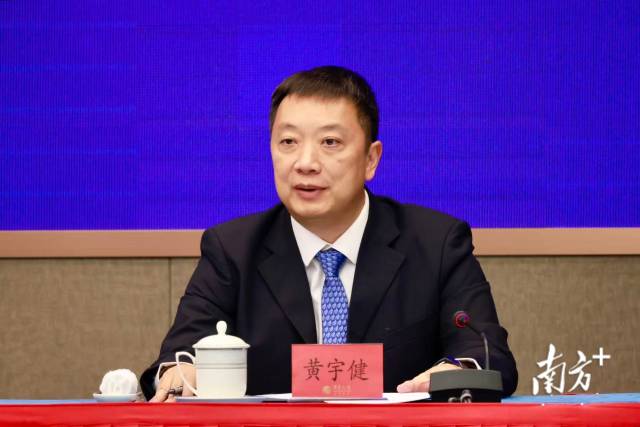 中山市水务局局长黄宇健。 南方+ 卢子衡 拍摄