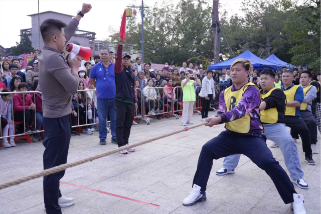 尧溪村队获得本次拔河比赛冠军