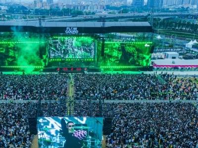 万人打卡千灯湖！佛山葫芦果音乐节开启跨年狂欢