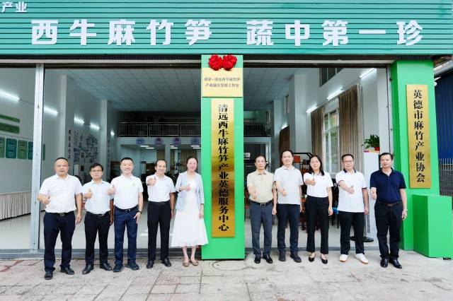 8月10日，媒体+清远西牛麻竹笋融合发展工作室正式成立。（李卓然 摄）