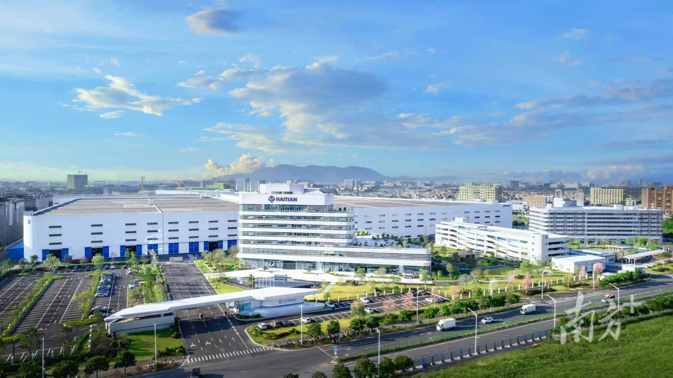 海天高端装备生态产业基地暨华南总部。 资料图片 海天高端装备生态产业基地暨华南总部。 资料图片