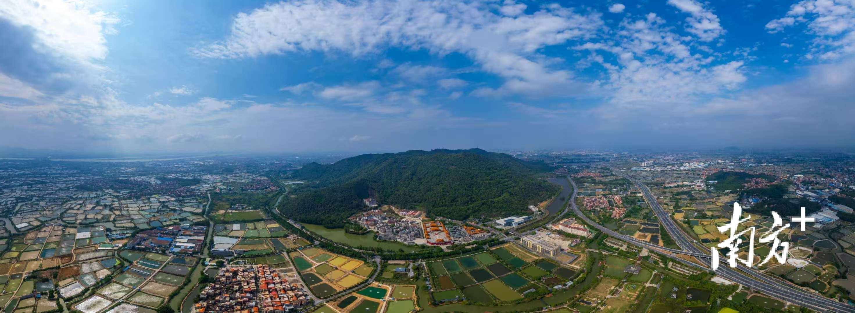 西樵山航拍。曾思伟 摄