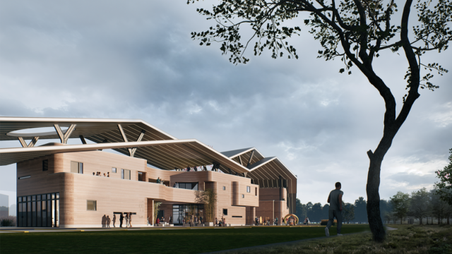 ▲邻里中心效果图