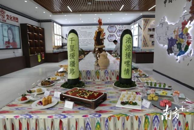 粤新两地共同研发融合创新菜品。