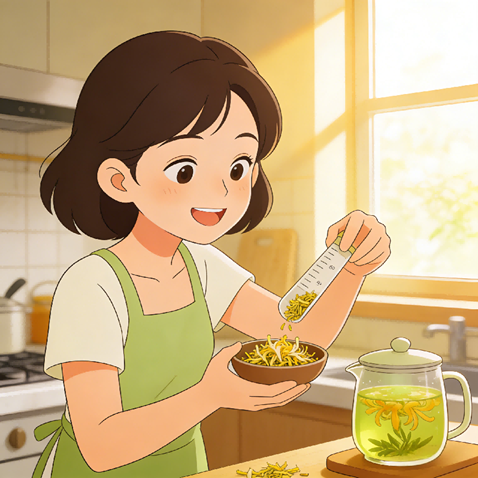 金银花泡水有讲究，体质不符易适得其反