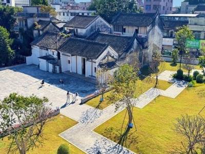 文武帝宫口袋公园开放，坪山“百千万工程”添新景