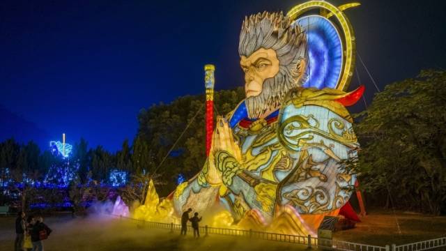 视频｜实景灯组现场提前剧透！2026大湾区灯会将在广州南沙举办