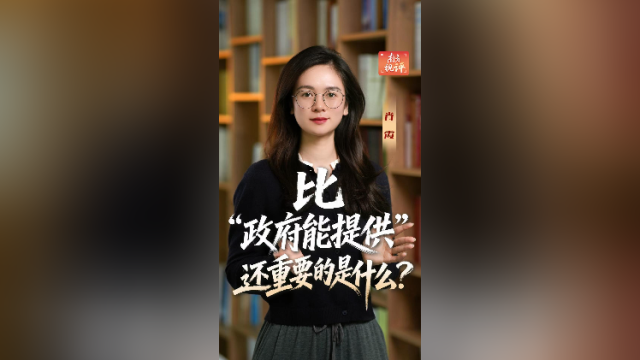 南方视评｜比“政府能提供”还重要的是什么？