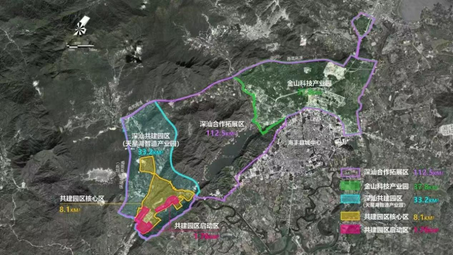 深圳—汕尾产业合作园概况图