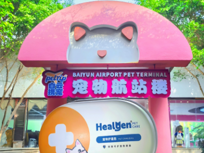 宠物年货，起飞！萌宠广货上架白云机场宠物航站楼