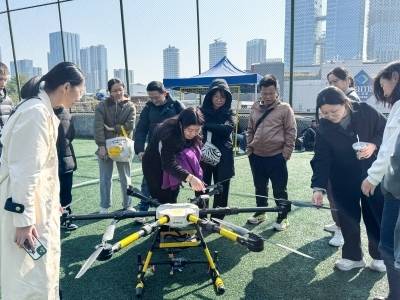 广州市海珠区海幢街道公益无人机培训正式开课