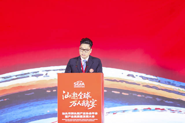 汕头市狮头鹅产业协会会长林剑冰。